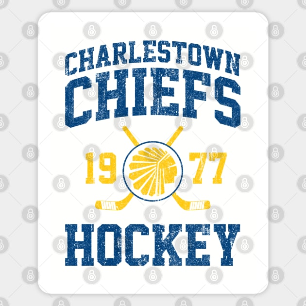 Charlestown Chiefs Hockey (Variant) Sticker by huckblade